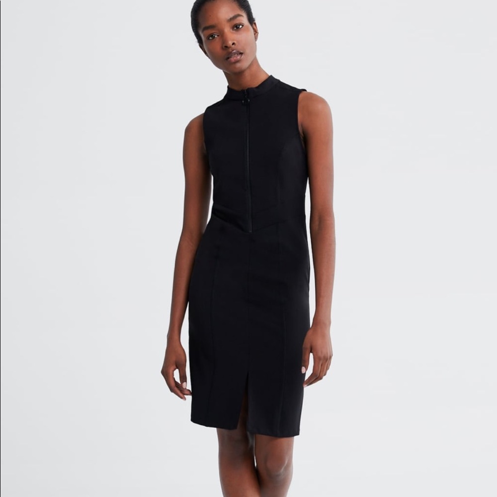 Zara zippered dress